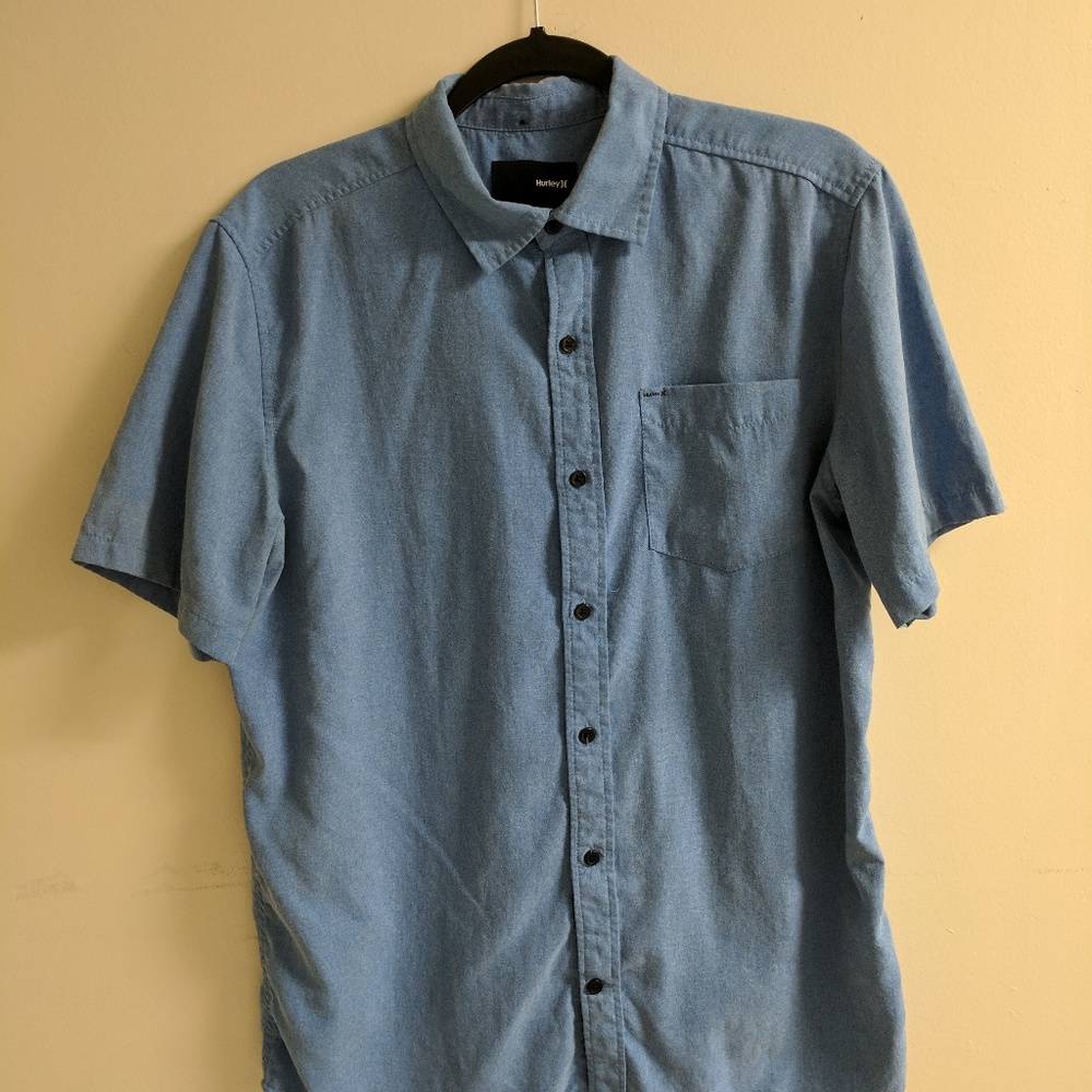 Hurley Dri-Fit Short Sleeve Button Down