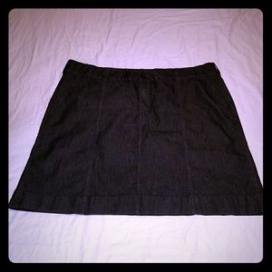 Riders by Lee Dark Denim Skirt