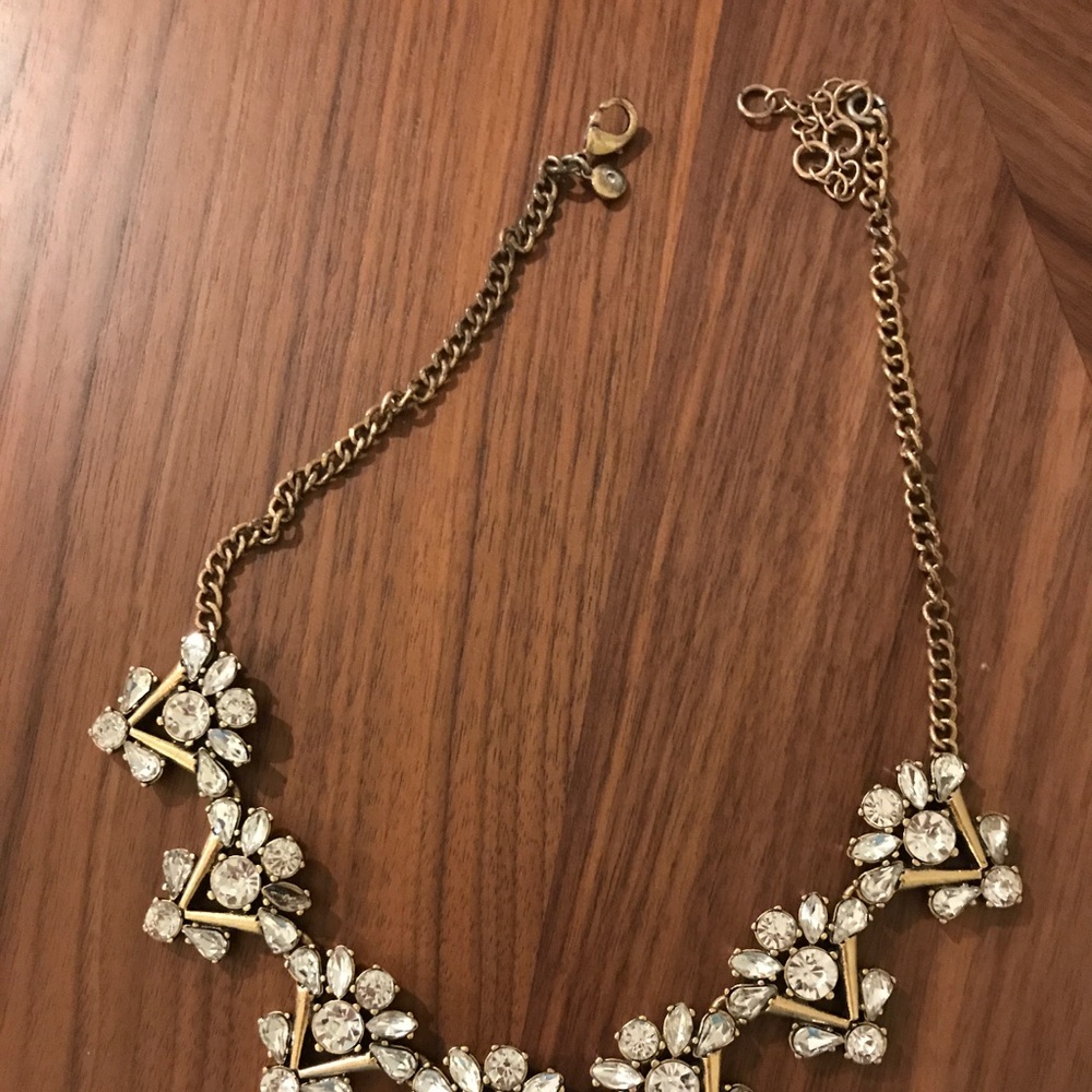 JCrew jeweled statement necklace - Picture 2 of 3