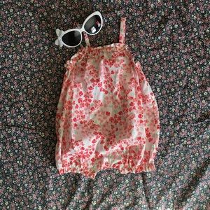 Baby girl summer romper