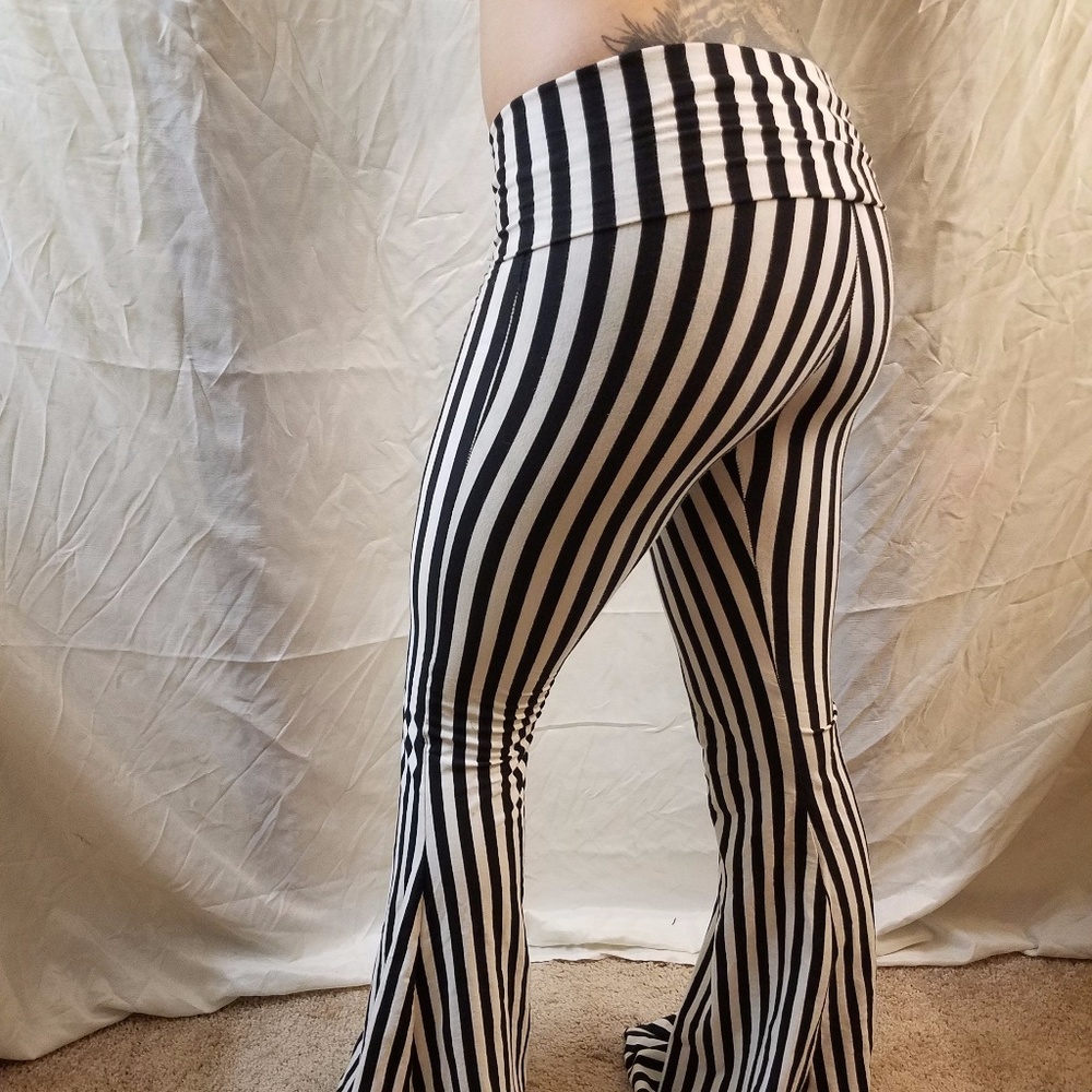 Striped Yoga Pants