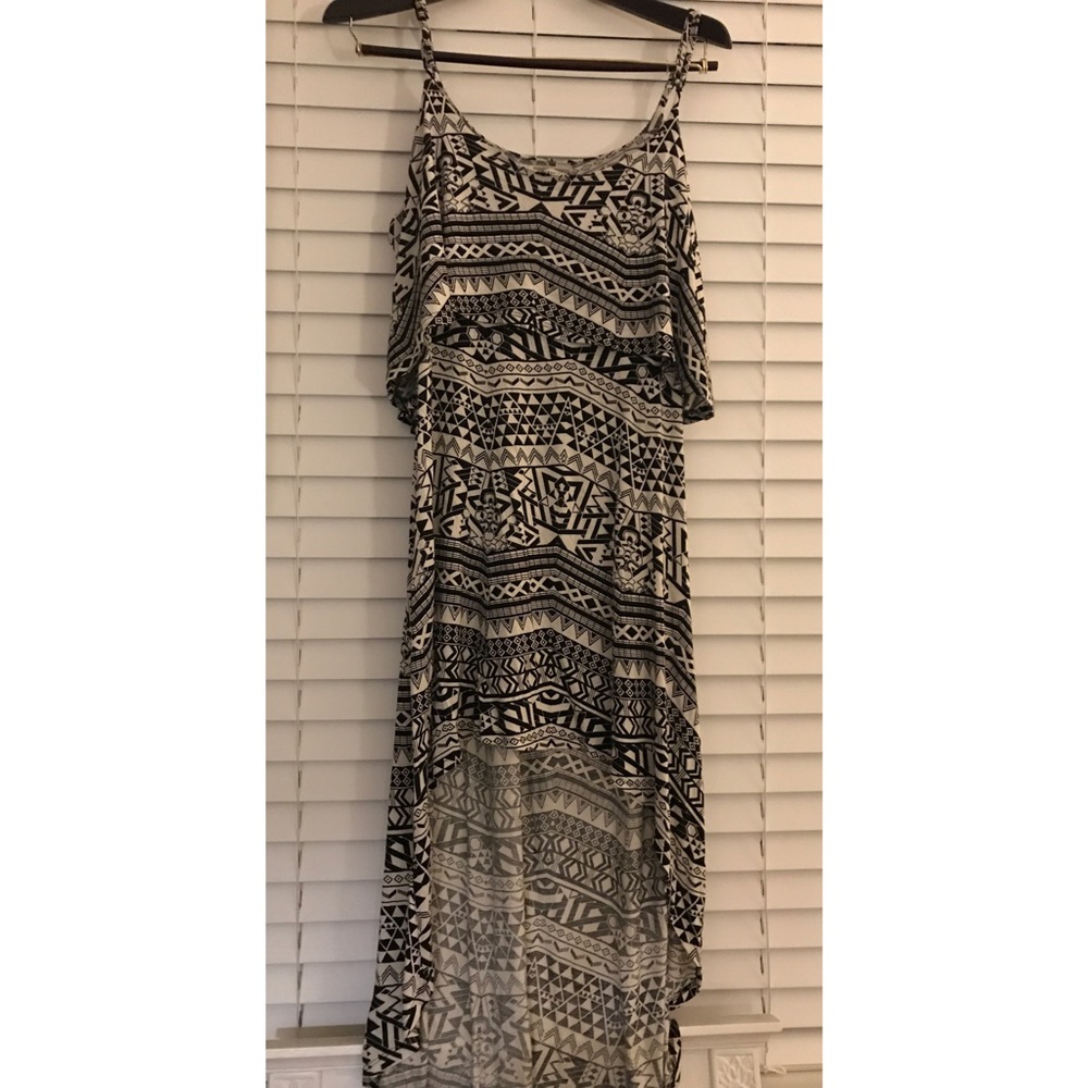 ➰ Tribal high-low dress 〰