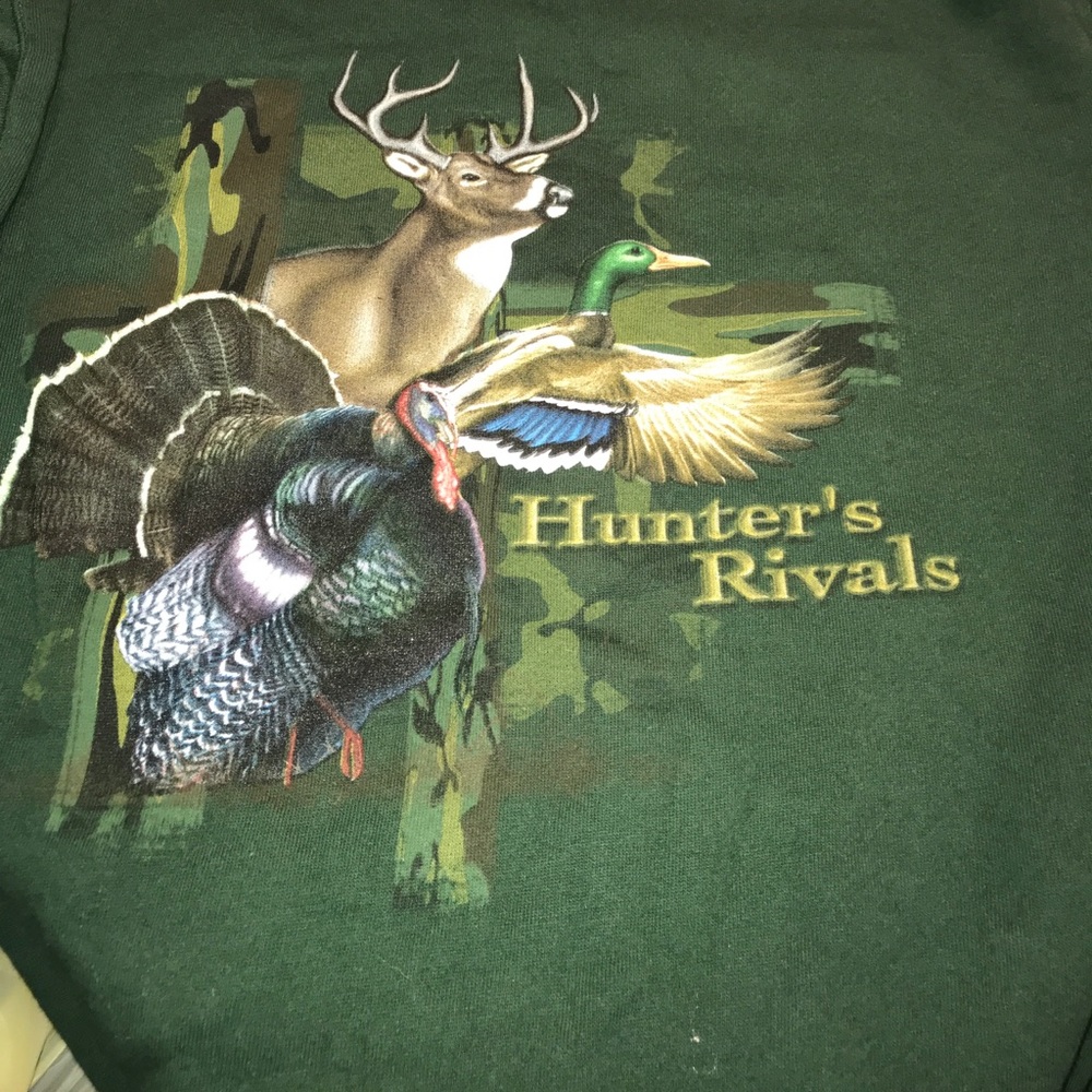 Hunter’s rivals sweater green size M