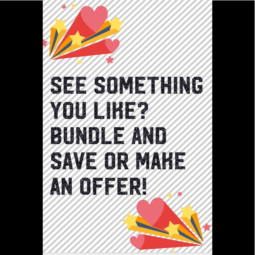 Bundle and save or make an offer!