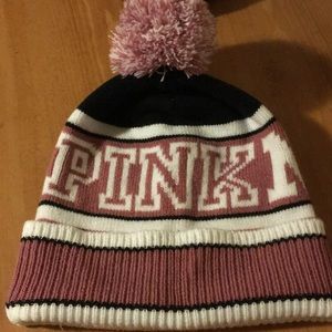 PINK beanie