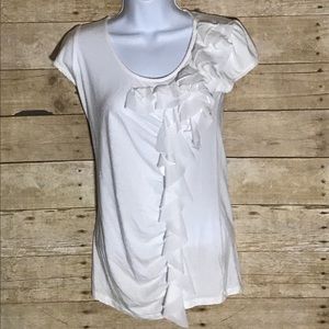 INC white blouse size