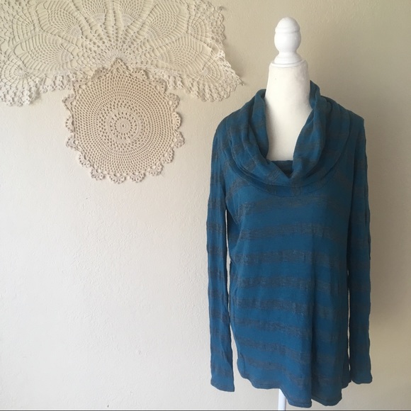 Soft Joie Sweaters - Soft Joie cowl neck striped long sleeve sweater