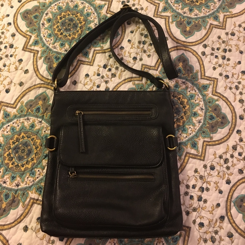 Leather Shoulder strap Hand Bag