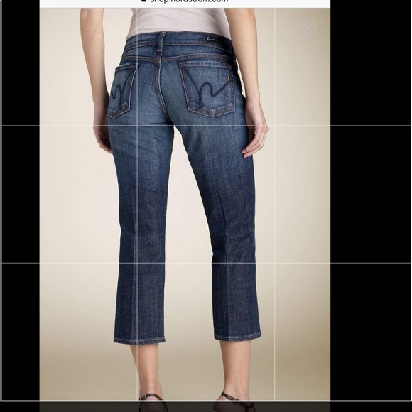 Citizens of Humanity low waist cropped jeans - Picture 6 of 6