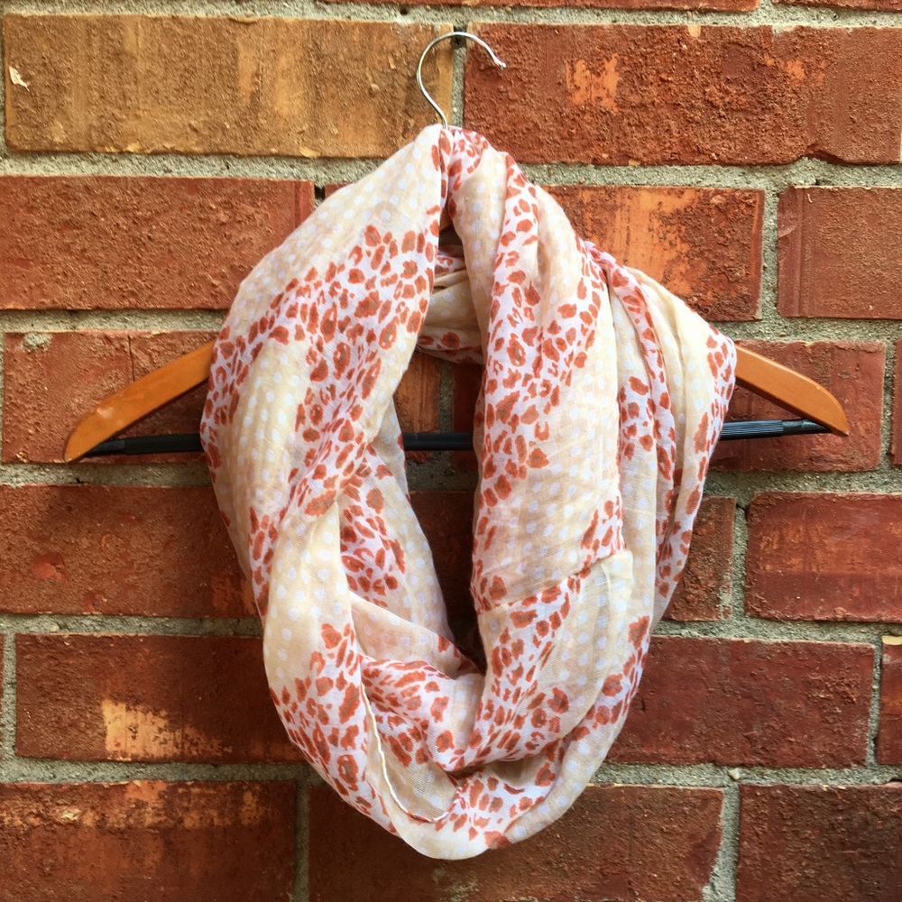 NWT Leopard Infinity Scarf
