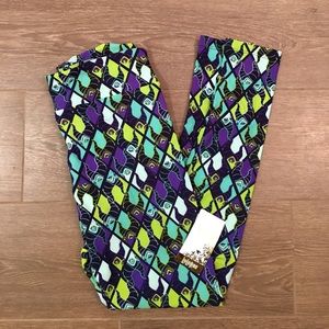 LulaRoe Villian Malificent TC Leggings