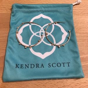 Kendra Scott Rose Gold Hoops