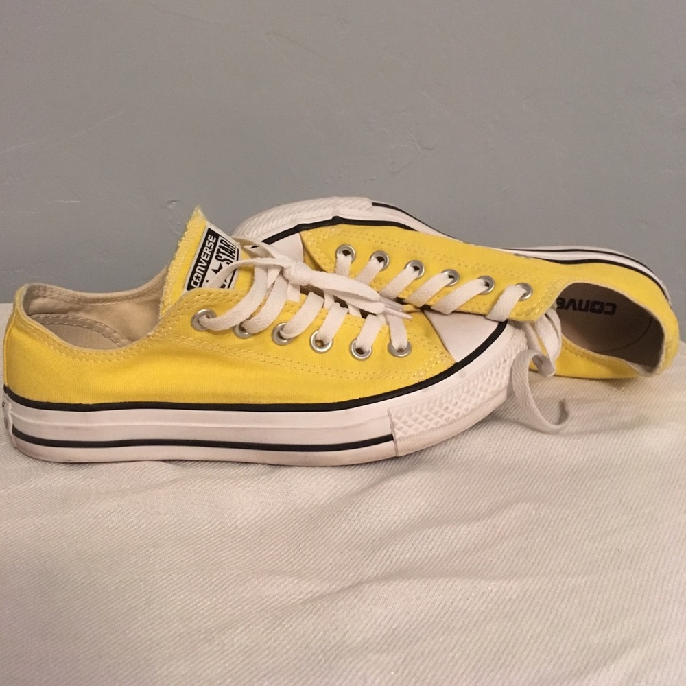 Yellow Converse