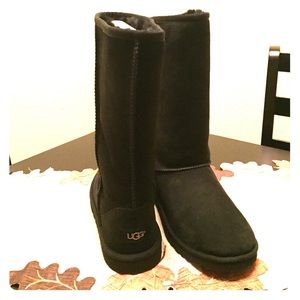 New UGG Classic Tall Black Boots