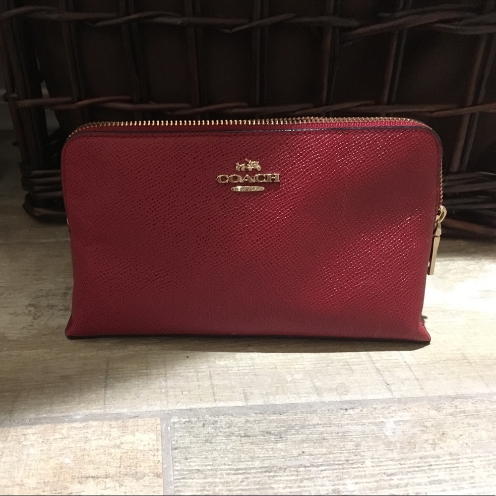 Coach makeup bag