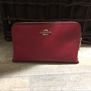 Coach makeup bag