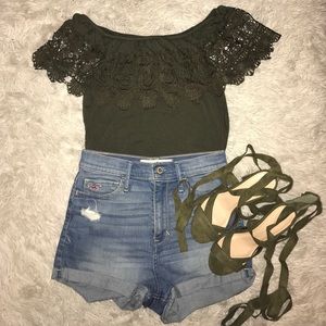 Hollister High Waisted Shorts