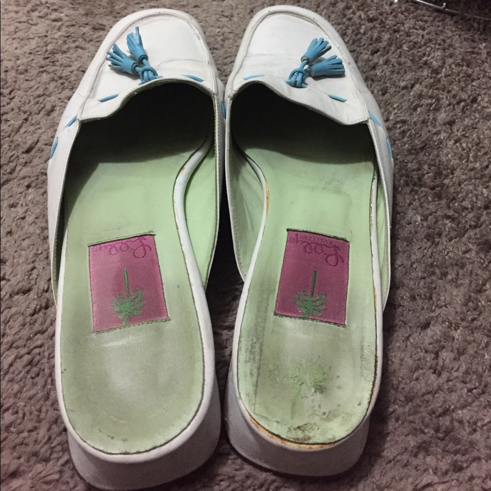 Lilly Pulitzer Slide-on Mules! - Picture 3 of 6