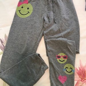 Big Girl Emoji sweatpants
