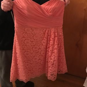 David’s bridal bridesmaid dress