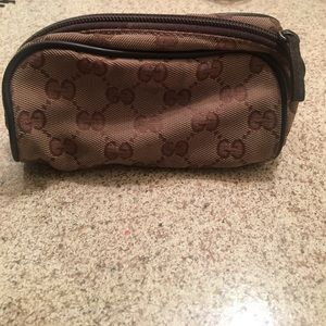 Authentic Gucci makeup bag