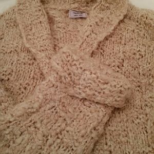 Beautiful cream handmade chunky sweater