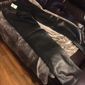 Size 4 leather pants