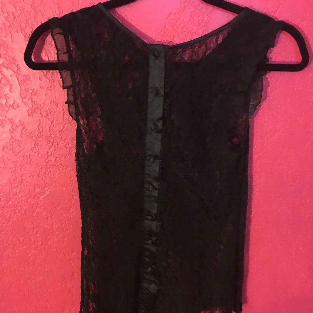 Lace sheet top