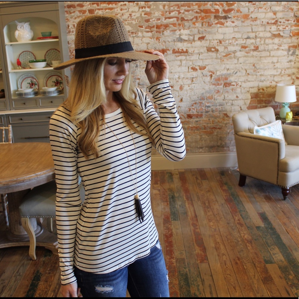 Mocha Wool Hat with black bow band - Picture 6 of 6
