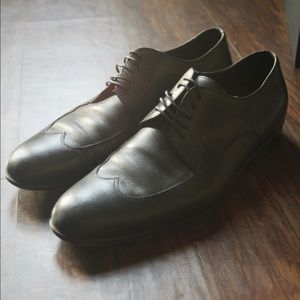 Hugo Boss Black Leather Oxfords