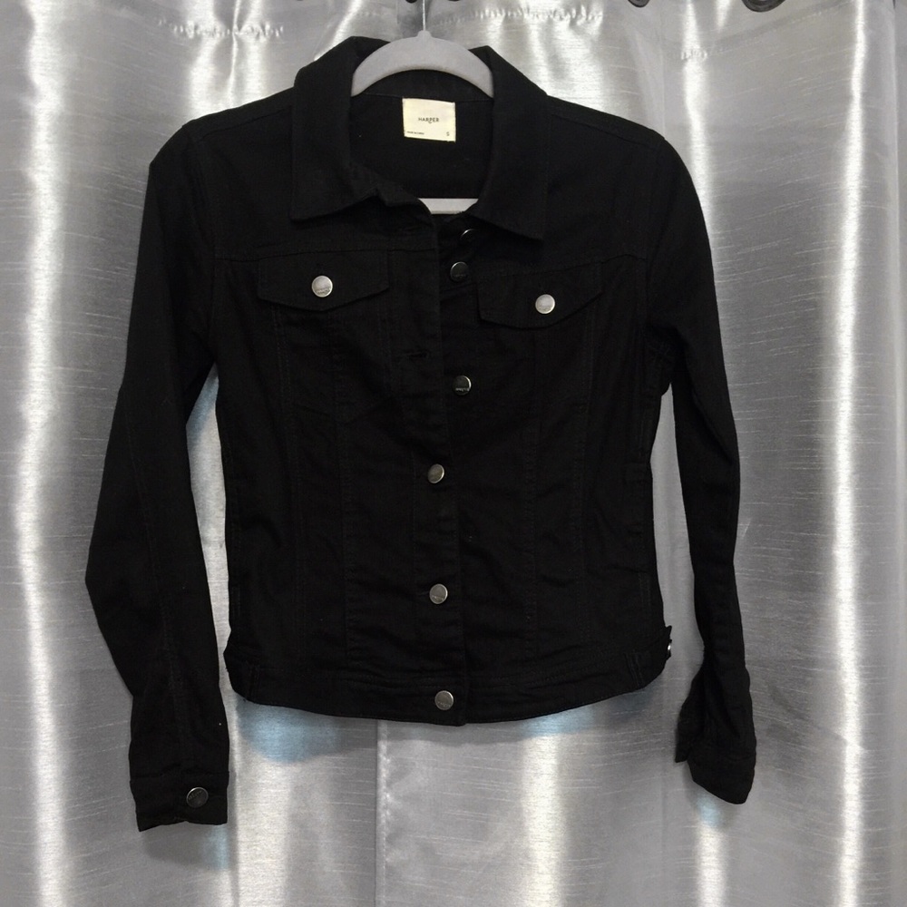 Black Denim Jacket