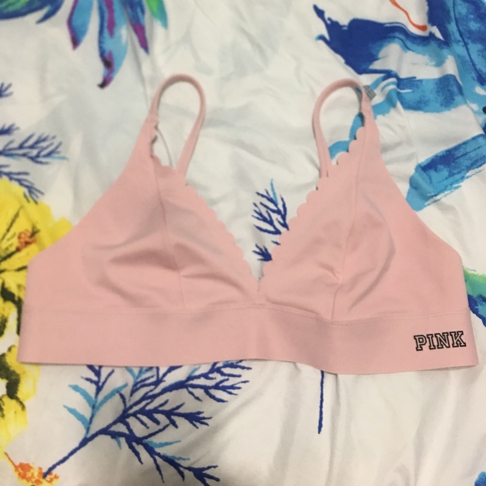 Pink bralette