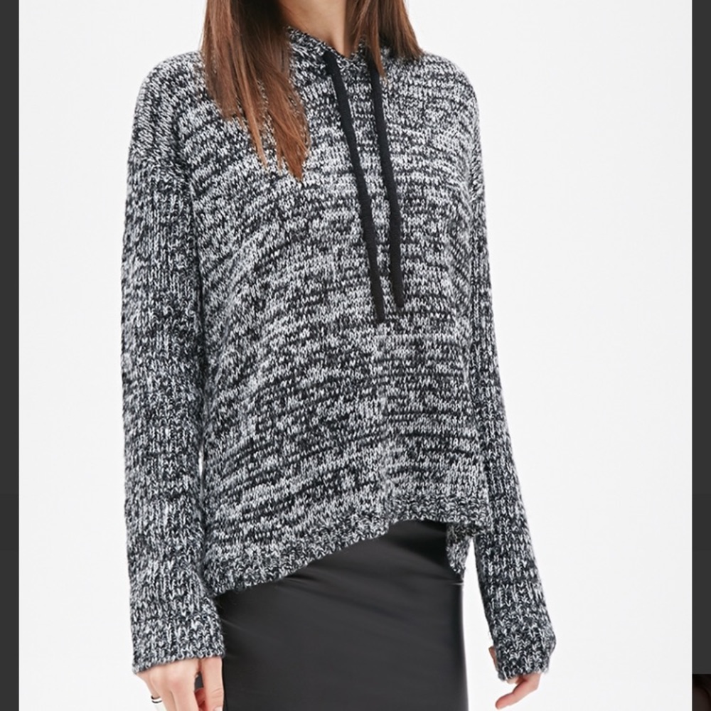 Forever 21 knit hoodie