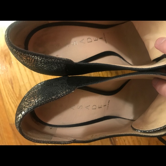 Casadei Lace Up Oxford Platform Shoes Sz 37 - Picture 4 of 8