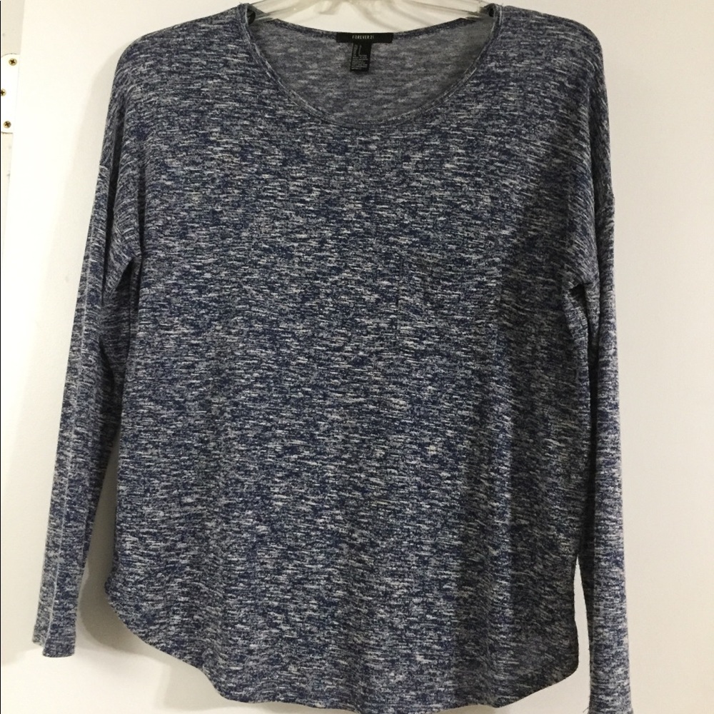 Forever 21 light weight blue sweater