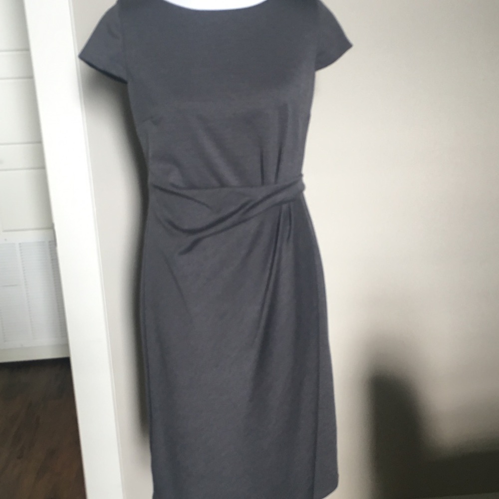 Jones New York Grey ponte dress, NWT size 8