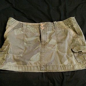 Camouflage skirt
