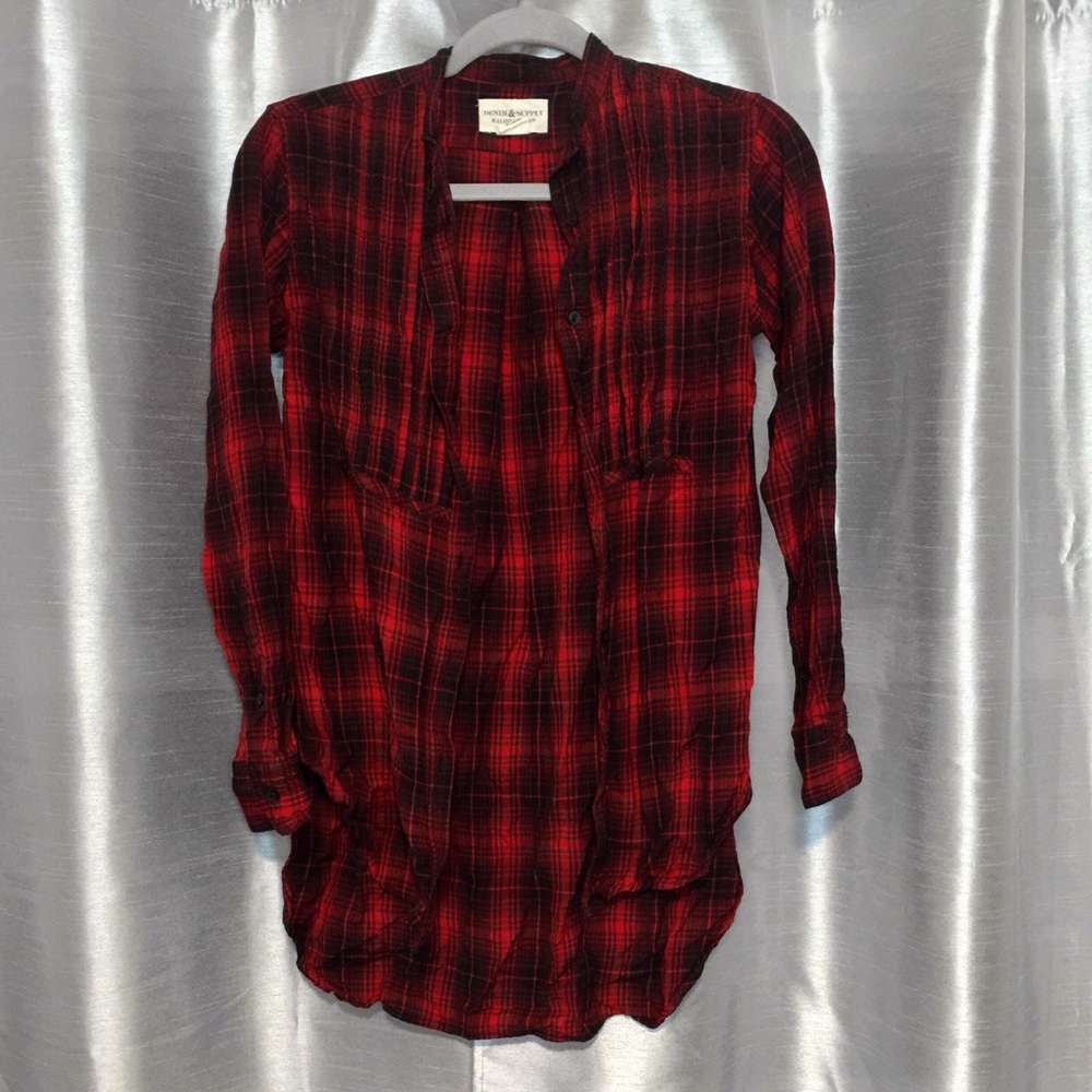 Classic Red and Black Flannel