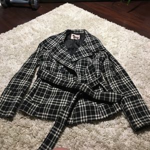 Plaid coat
