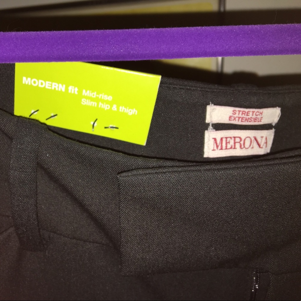 BNWT Merona modern fit flare dress pants