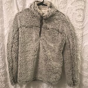 Charcoal Fleece Pullover