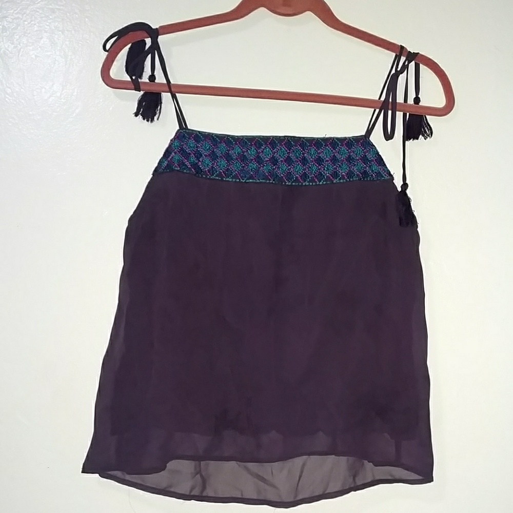 American eagle tassel top