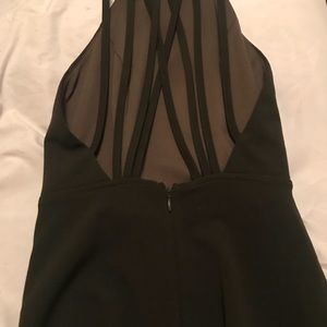 WORN ONCE! Olive Green Windsor Asymmetrical Dress!