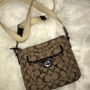 Coach cross body purse