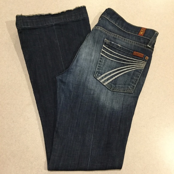 7 For All Mankind Denim - 7 For All Mankind Jeans 28X30 Dojo New York Dark!