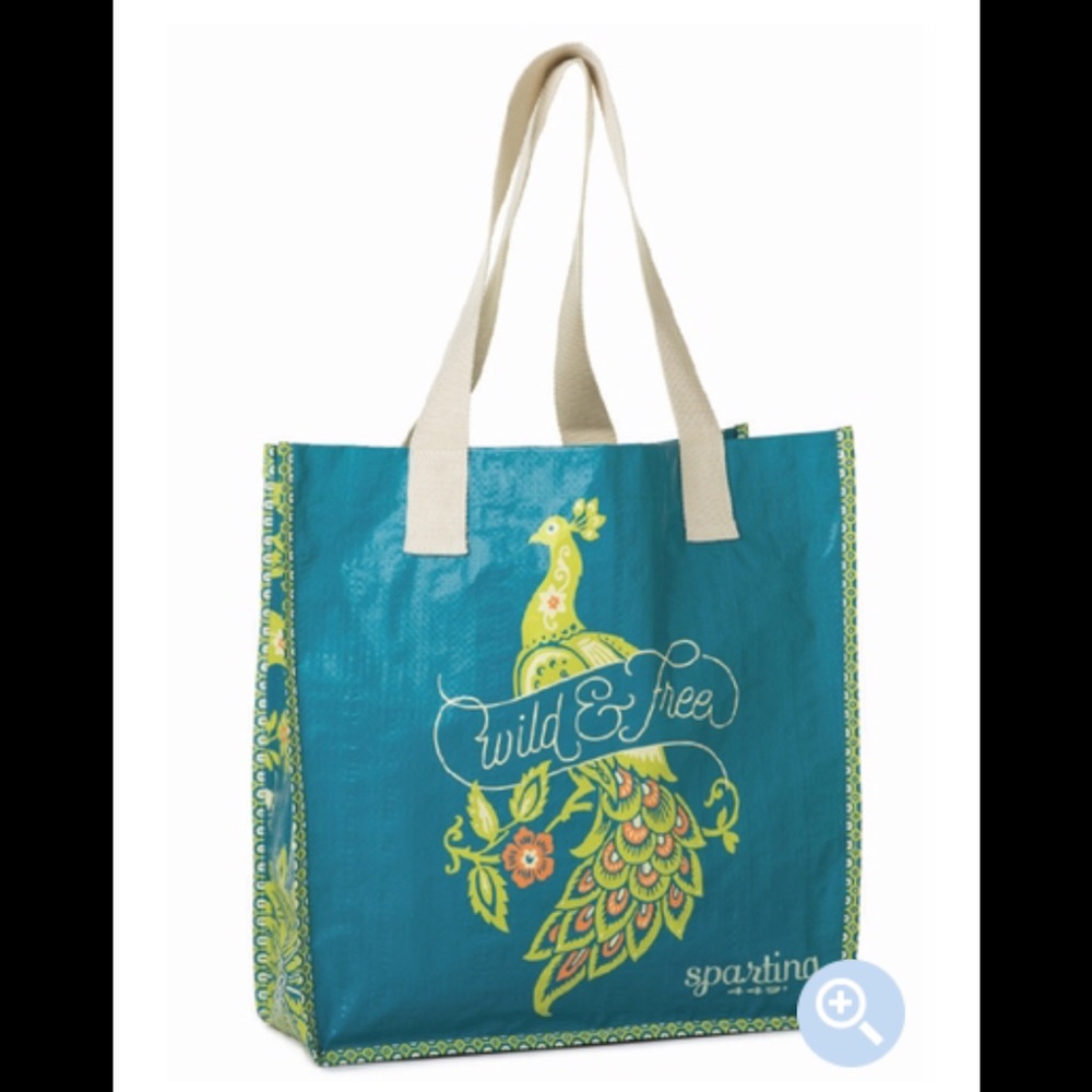 Peacock Wild And Free Market Bag