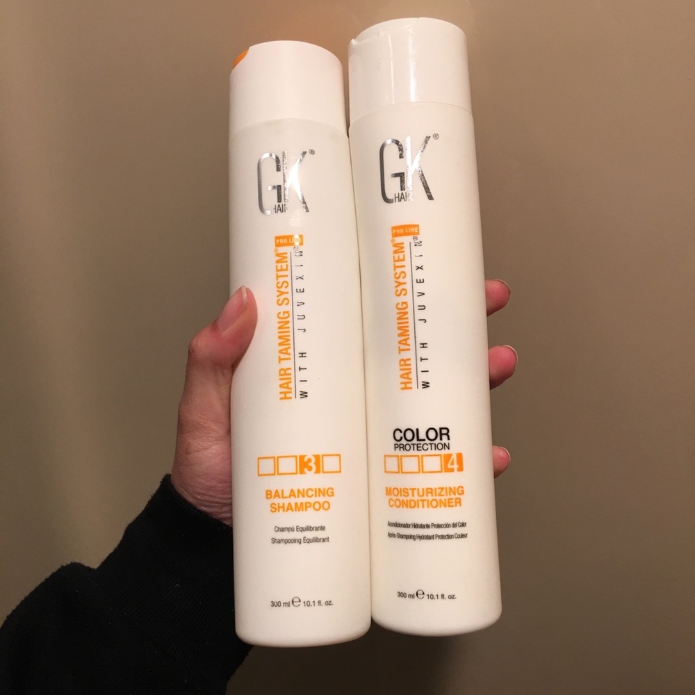 GK Keratin Shampoo and Conditioner