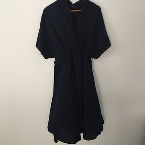ASOS Curve Kimono Sleeve Knee Length Dress