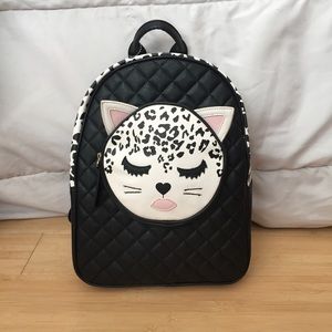 LAST SALE ✨Betsey Johnson Leopard Cat Backpack
