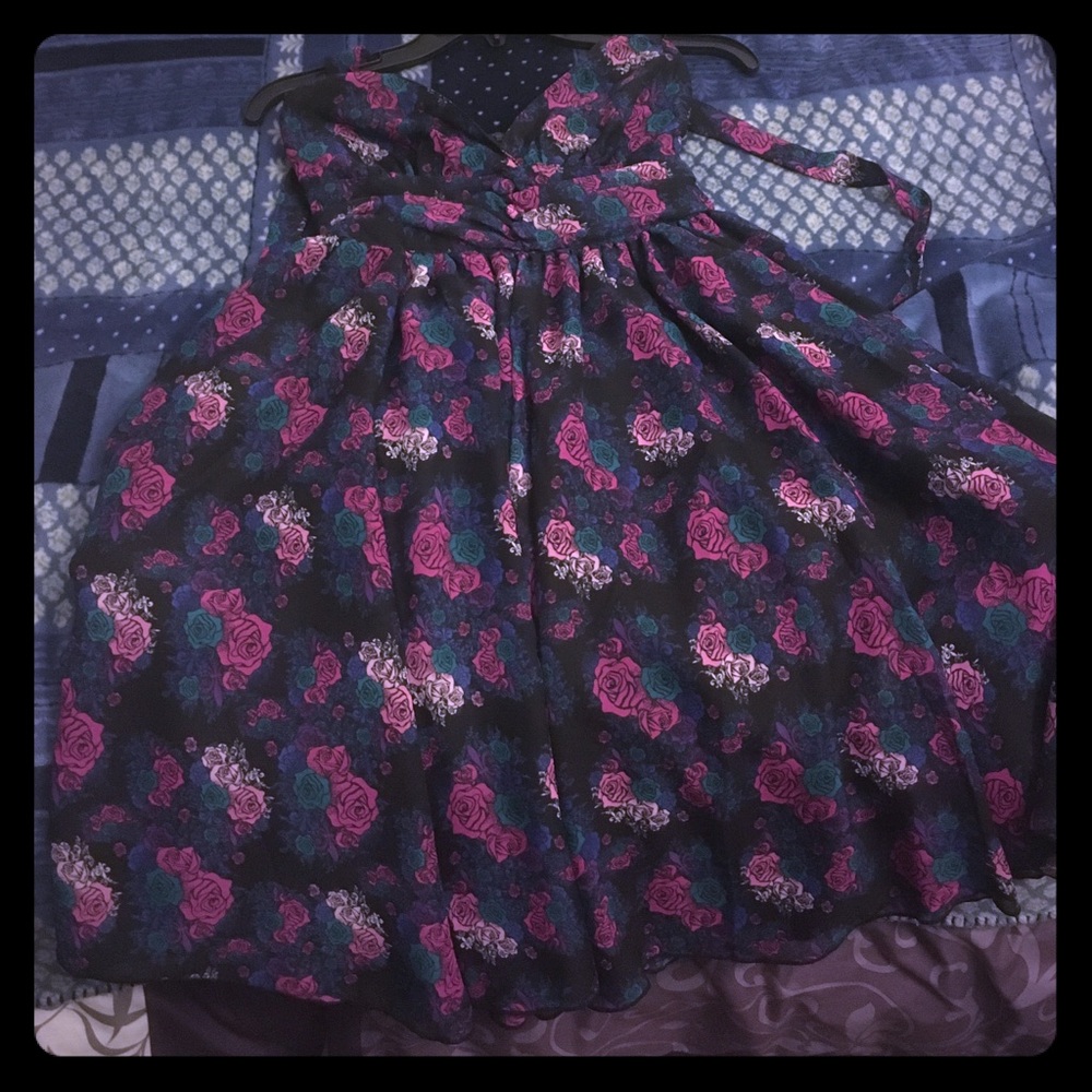 Vintage rose dress